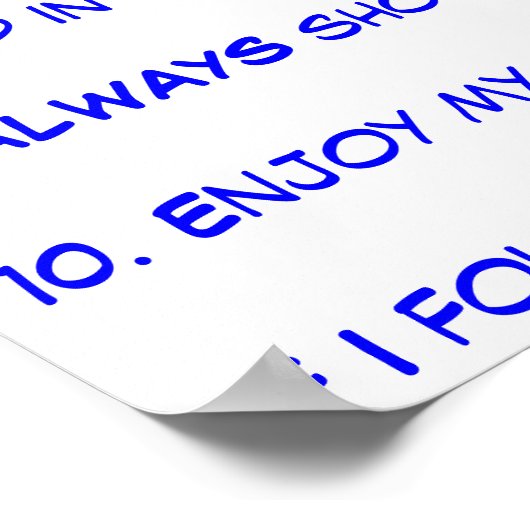 Classroom-regels Poster (Hoek)