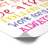 Classroom-regels Poster (Hoek)