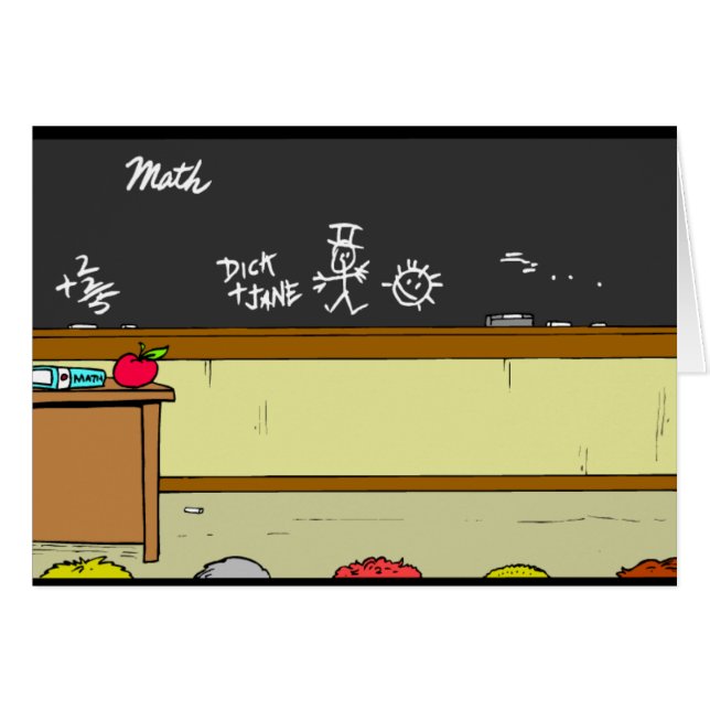 Classroom-scène (Voorkant Horizontaal)