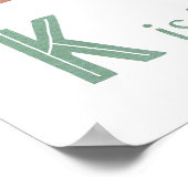 Classroom Teacher School Decor Denk Kind Teken Poster (Hoek)