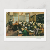 Classroom-Uitzicht van een Chinees primair publiek Briefkaart (Voorkant)