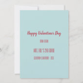 Classroom Valentijn Love You Pizza Kaart (Achterkant)