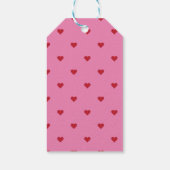 Classroom Valentijnsdag Berry Sweet Gift Label Cadeaulabel (Achterkant)