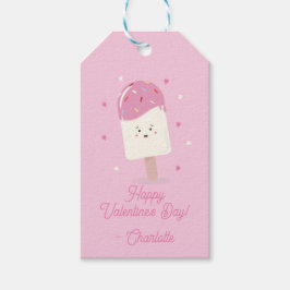Classroom Valentijnsdag Cool Popsicle Gift Label Cadeaulabel