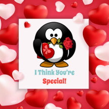 Classroom Valentijnsdag Penguin Heart
