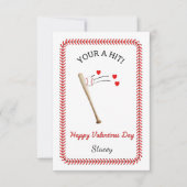 Classroom Valentine "You're A Hit" (Voorkant)