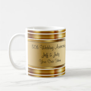 Classy 50th Wedding Jubileum Koffiemok