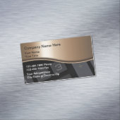 Classy accountant Visitekaartje magneten (Voorbeeld)