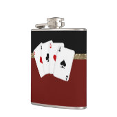 Classy Aces Poker Heupfles (Links)