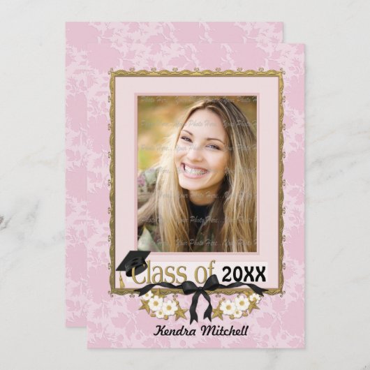 Classy Afstuderen - Aanpassen Kaart (Voorkant / Achterkant)