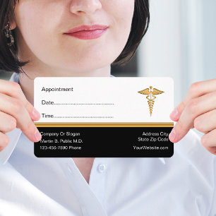 Classy Appointment Herinneringen Doctor Visitekaar Afsprakenkaartje
