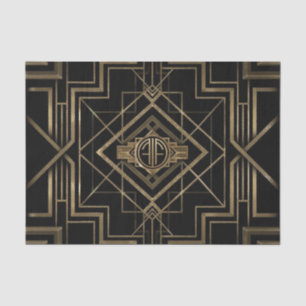 Classy Art Deco Gatsby 1920's Design Tissue Paper Tissuepapier