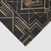Classy Art Deco Gatsby 1920's Design Tissue Paper Tissuepapier (Detail)
