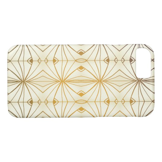 Classy art deco geïnspireerd ontwerp Case-Mate iPhone case (Achterkant (Horizontaal))