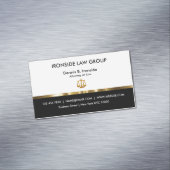 Classy Attorney Law Kantoor Magnetisch Visitekaartje (Voorbeeld)