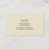 Classy Attorney Visitekaartjes (Achterkant)