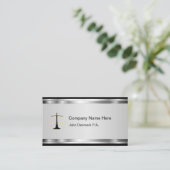 Classy Attorney Visitekaartjes (Staand voorkant)