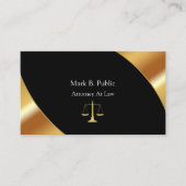 Classy Attorney Visitekaartjes (Voorkant)