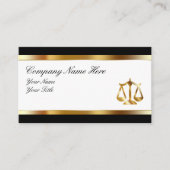 Classy Attorney Visitekaartjes (Voorkant)