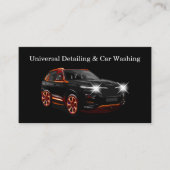 Classy Auto Detailing Dubbele Kant Visitekaartje (Voorkant)
