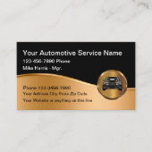 Classy Automotive Business Design Visitekaartje (Voorkant)