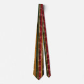 Classy Autumn Leaf en Pattern Design Stropdas (Voorkant)