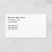 Classy Award en trofee Shop Visitekaartjes (Achterkant)