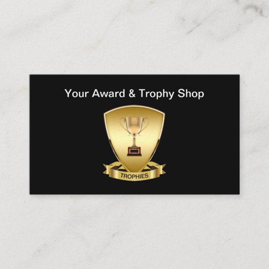 Classy Award en trofee Shop Visitekaartjes (Voorkant)