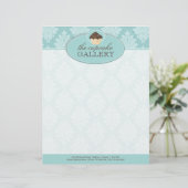 Classy Bakery Letterhead Briefhoofd Ontwerp (Staand voorkant)