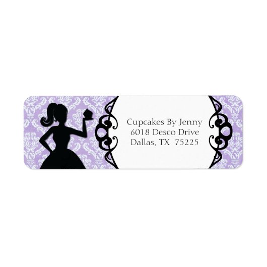 Classy Bakkerij retour adres label (Voorkant)