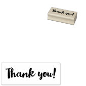 Classy Bedankt Rubberstempel (Gestempeld)