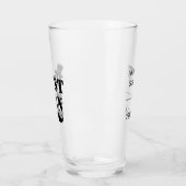 Classy Best Man Mustache Top Hat Custom Glas (Links)