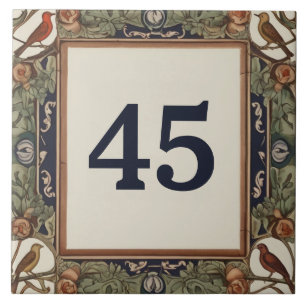 Classy Bird Custom Huisnummer Bord Teken Plaque Tegeltje