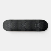 CLASSY BLACK BAROQUE CREST SKATEBOARD (Horizontaal)