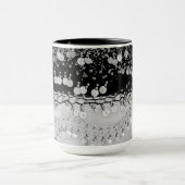 Classy Black en Silver Gypsy Scarf Mok (Midden)