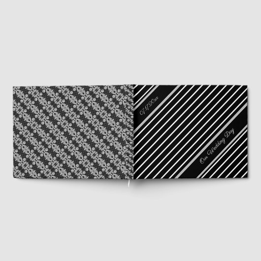 Classy Black en White Gastenboek (Volledig)