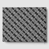 Classy Black en White Gastenboek (Achterkant)