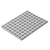 Classy Black en white Shippo Pattern Notitieboek (Linkerzijde)
