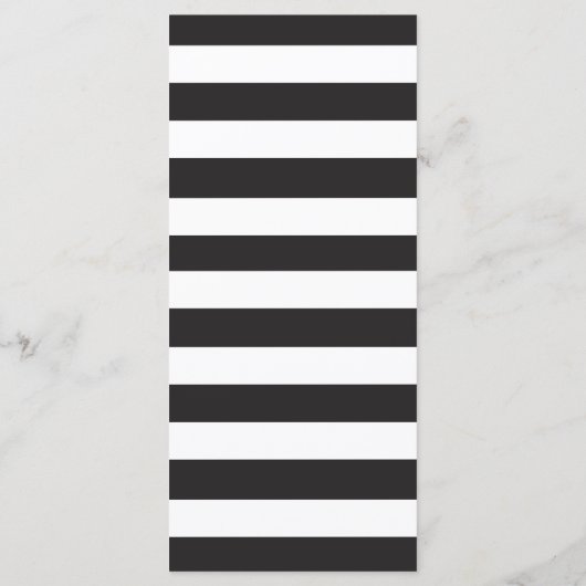 Classy Black Lighthouse Wedding Program Programma (Achterkant)