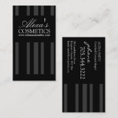 Classy Black Visitekaartje (Voorkant / Achterkant)