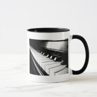 Classy Black & White Piano Photography