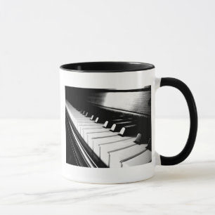 Classy Black & White Piano Photography Mok