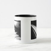 Classy Black & White Piano Photography Mok (Midden)