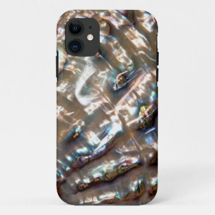 Classy Bling Abalone Shell Design iPhone 11 Hoesje