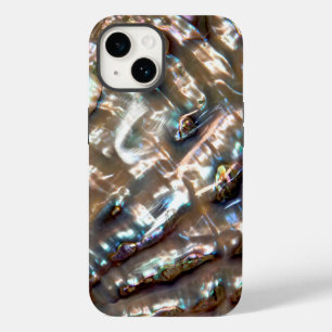 Classy Bling Abalone Shell Design Case-Mate iPhone 14 Hoesje