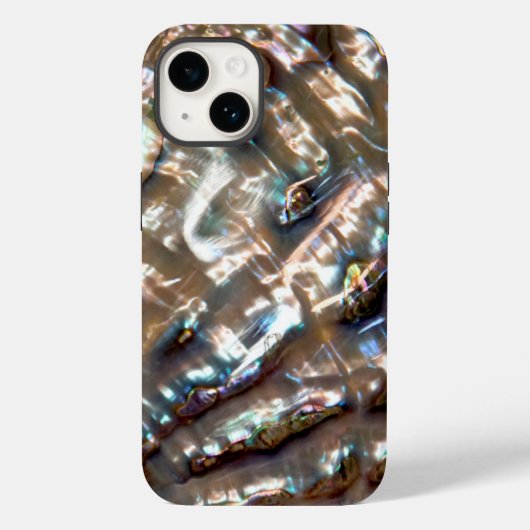 Classy Bling Abalone Shell Design Case-Mate iPhone Case (Achterkant)