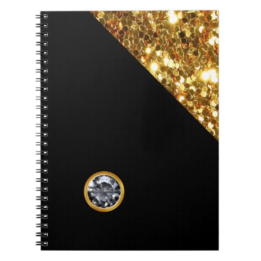 Classy Bling-laptopjournaal Notitieboek (Voorkant)