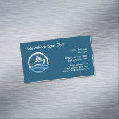 Classy Boat Club Cartes de visite magnétiques (In Situ)