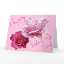 Classy boho bloemenroze roos Valentijn liefde tren