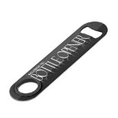 Classy Bottle Opener Speed Flessenopener (Voorkant Gekanteld)
